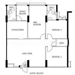 Blk 626 Choa Chu Kang Street 62 (Choa Chu Kang), HDB 4 Rooms #568771451